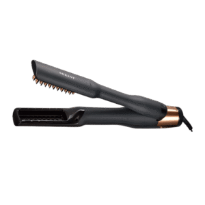 Hair Straightener with Steam Integrated Blowing and Combing