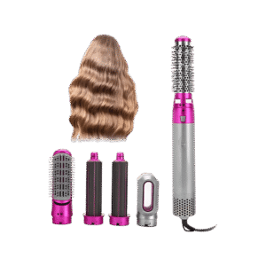 5 In 1 Electric Hot Air Brush Hair Dryer