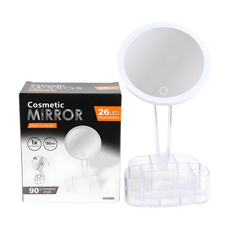 Desktop LED Make Up Mirror