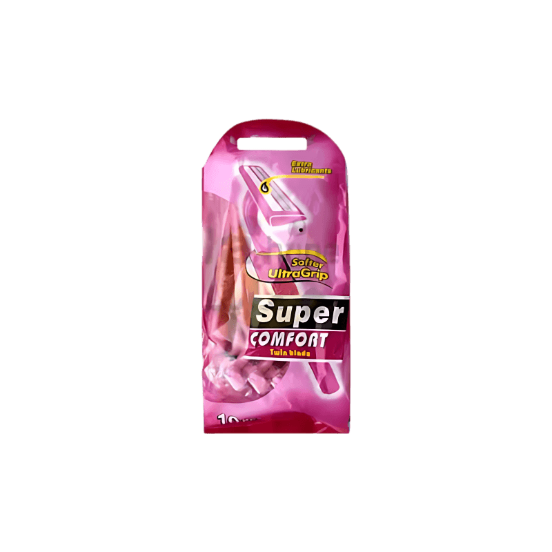 Pack of 10 Triple Blade Disposable Razor