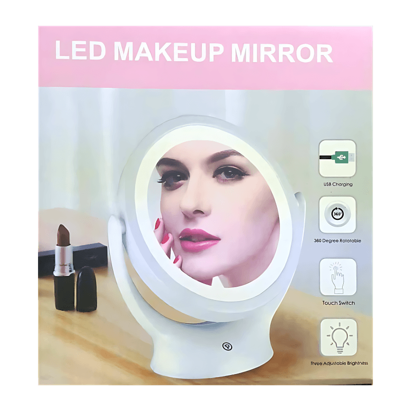 Rechargeable LED Make up Mirror